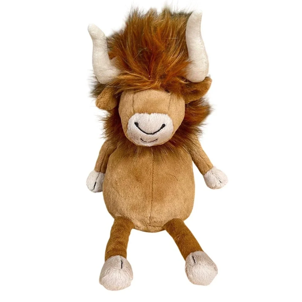 Jellycat‎ Ramone Bull Plush Brown Stuffed Animal Retired RAM4BL Tags Attached
